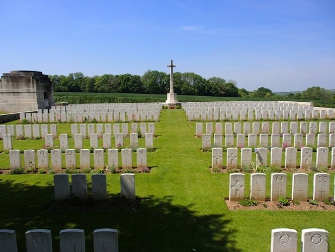 Pernois British Cemetery France